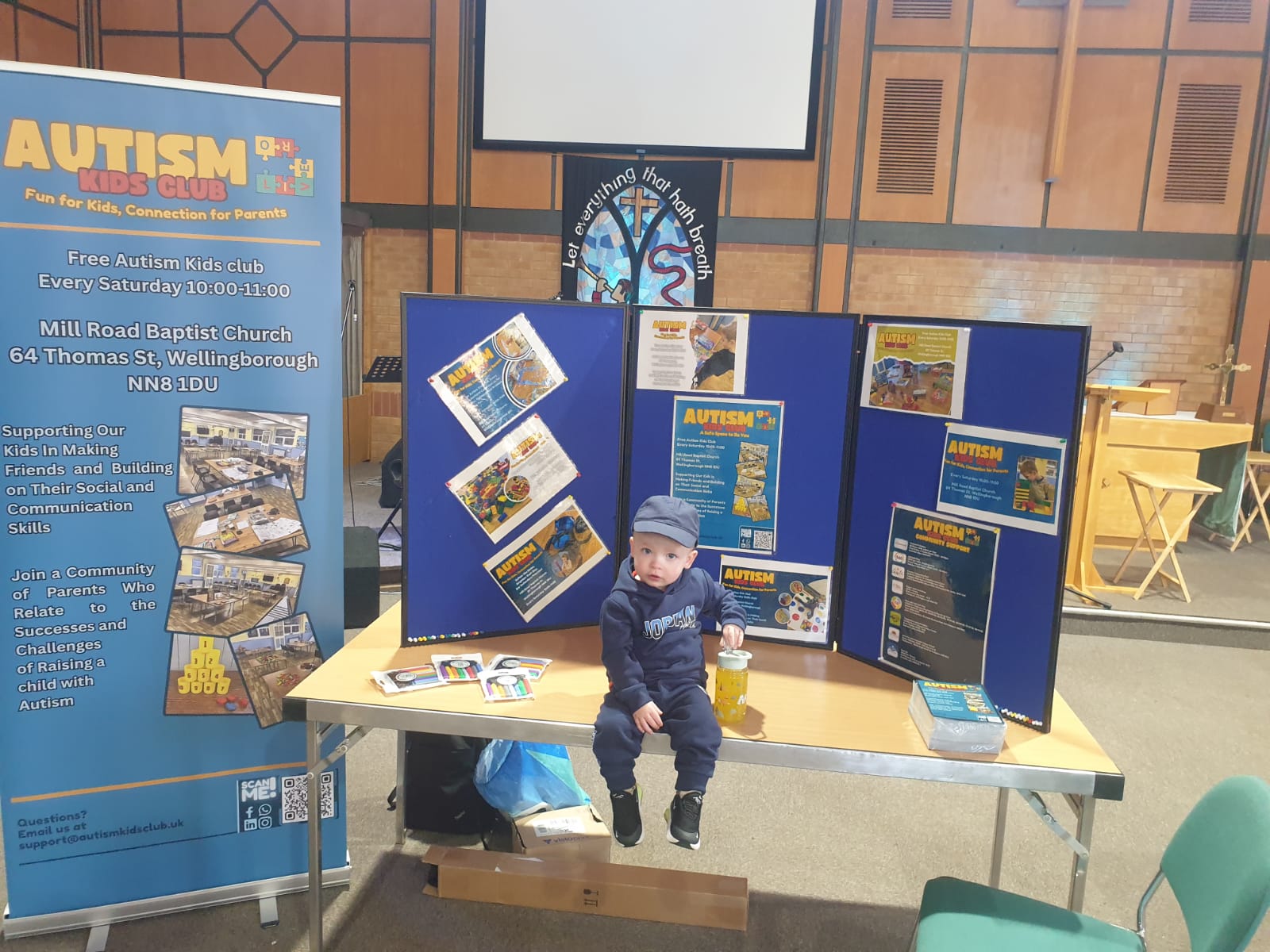 Children playing at Autism Kids Club